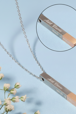 Made Of Magic Unisex Personalized Pendant