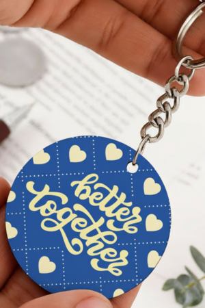 Better Together Keychain