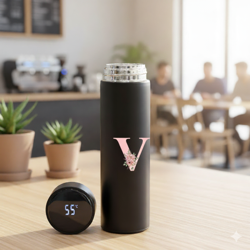 Smart LED Temperature Bottle