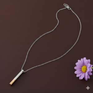 Personalized Two-Toned Pendant