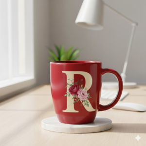 Personalized Classic Red Mug