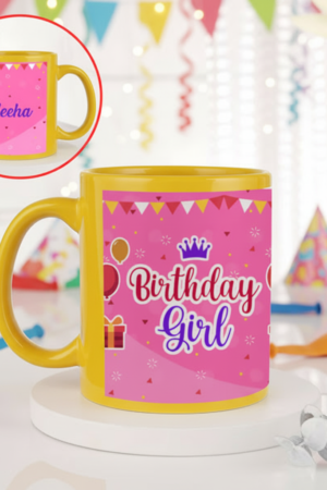 Birthday Girl Personalized Mug