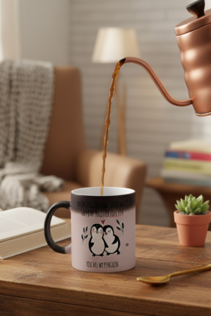 You Are My Penguin Personalized Magic Mug