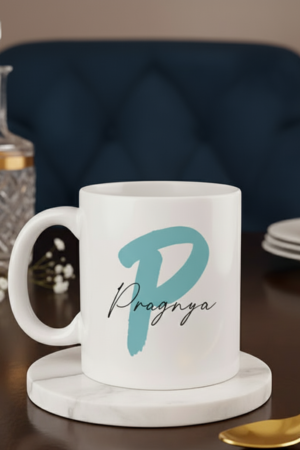 Signature Sips Personalized Name Mug