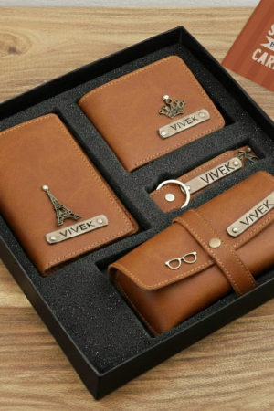 Leather Essentials Personalized Gift Hamper
