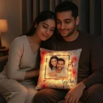 Personalised Love Affair LED Cushion- Hand Delivery