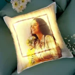 Personalised Yellow LED Cushions