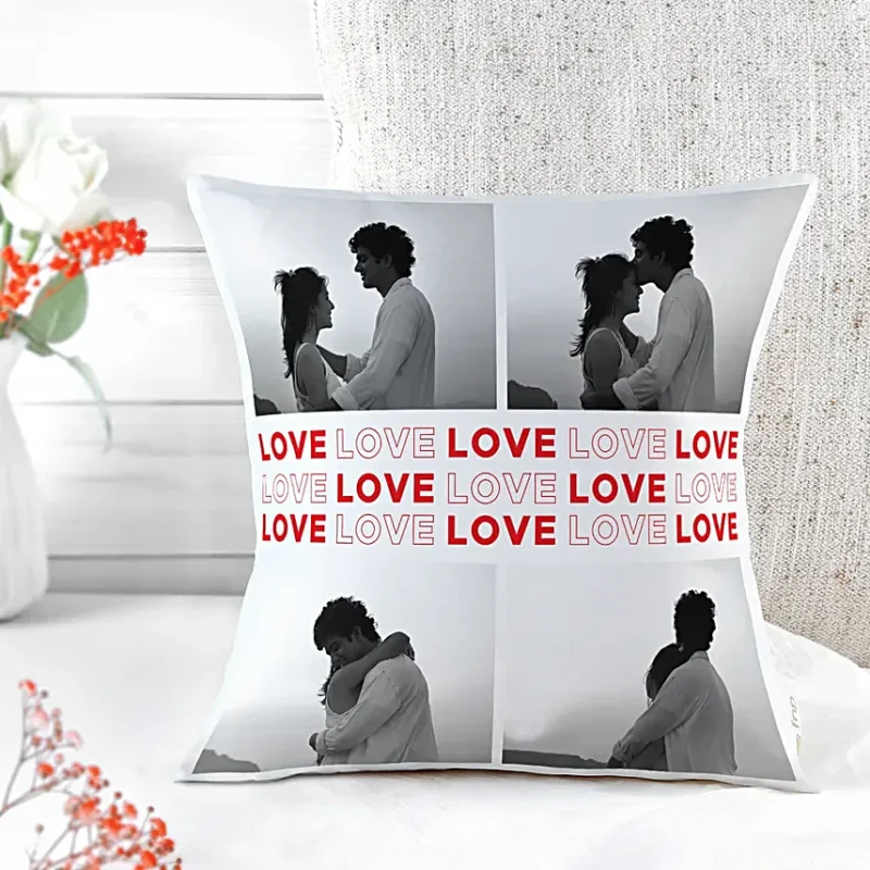 Warmth N Love Photo Cushion