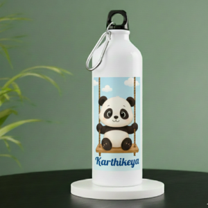 Adorable Baby Panda Design Water Bottle – Kids
