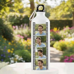 Custom Photo Filmstrip Sipper Bottle