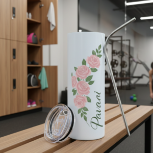 Floral Sips Personalized Bloom Tumbler