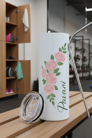 Floral Sips Personalized Bloom Tumbler