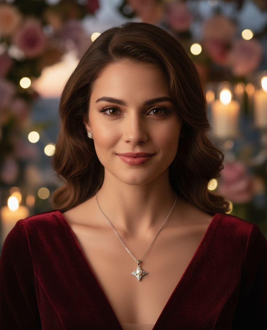 Celestial Pearl Radiance Necklace