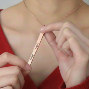 Personalized Secret Bar Pendant: A Hidden Treasure