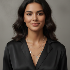 Elegant Layered Coin Necklace