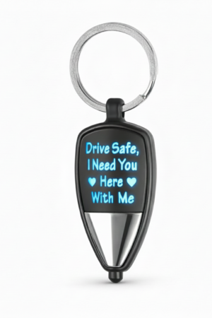 Thoughtful LED Keychain Gift - Customizable & Strong