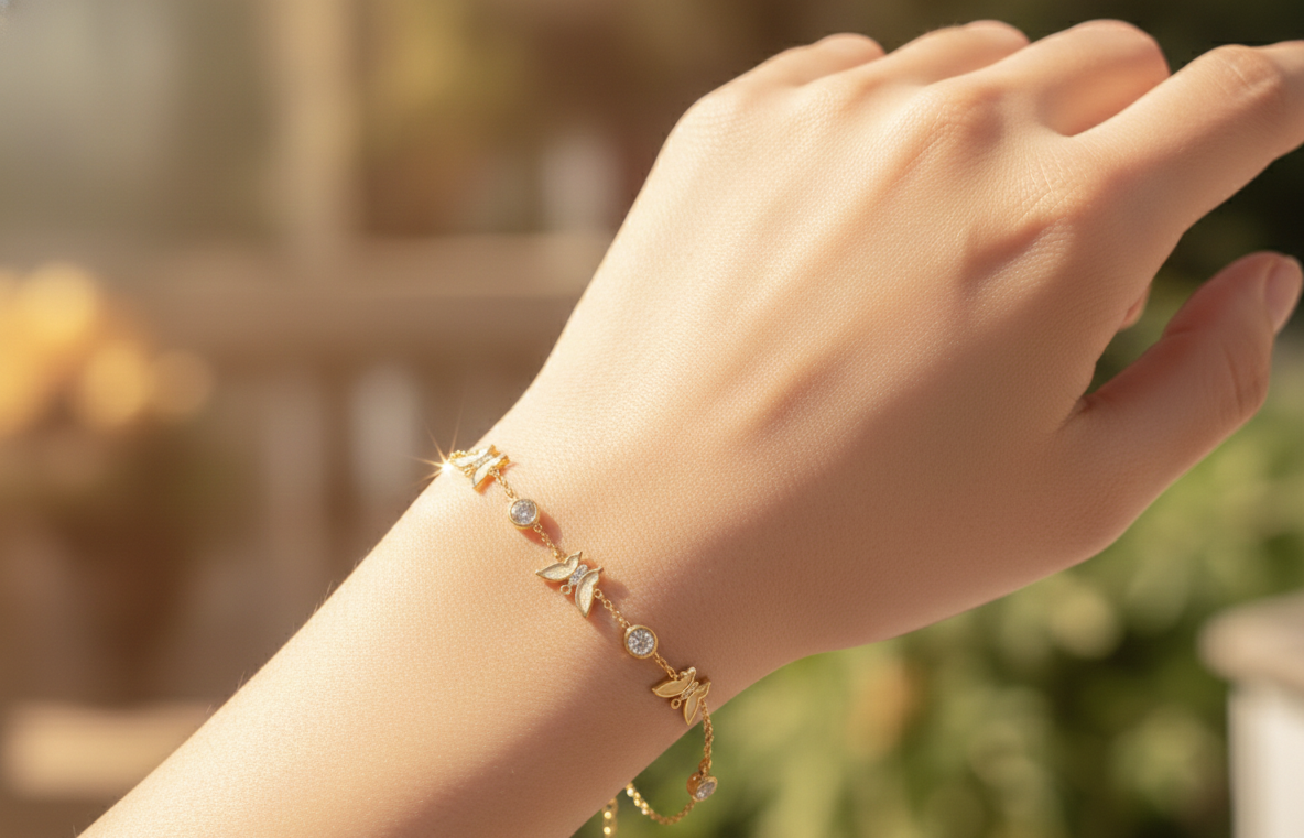 Wings of Wonder Charm Bracelet