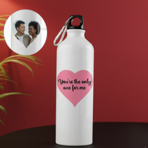 You’re the Only One for Me – Personalized Love Water Bottle